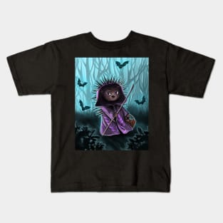 Hedgehog wizard Kids T-Shirt